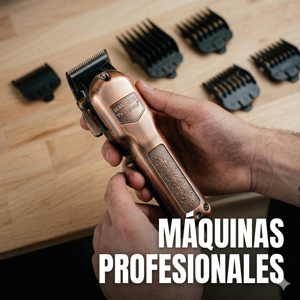 Afeitadoras y recortadoras: m&aacute;quinas profesionales de barber&iacute;a